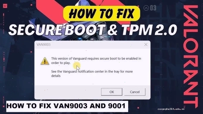 Khởi động lại Vanguard sau khi sửa lỗi van9001 Win 11
