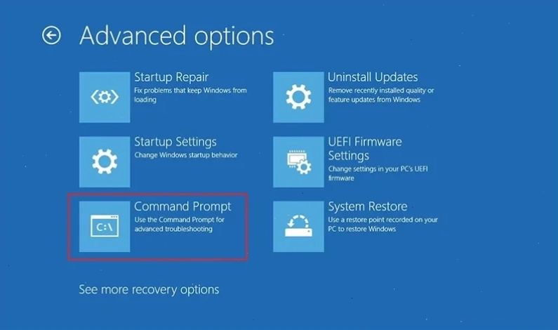 Khôi phục Registry để sửa lỗi automatic repair win 10