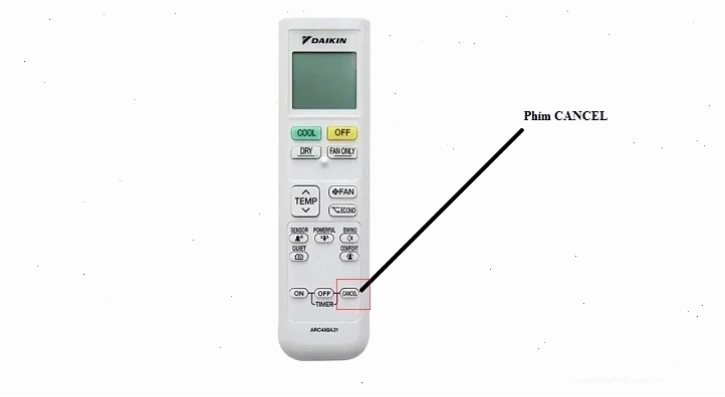 Kiểm tra lỗi U4 điều hòa Daikin bằng remote