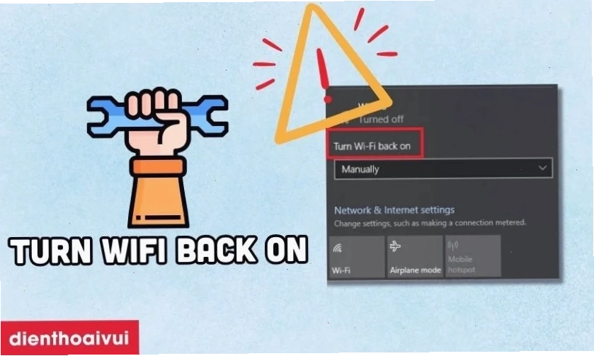 Kiểm tra router WiFi để loại trừ nguyên nhân lỗi