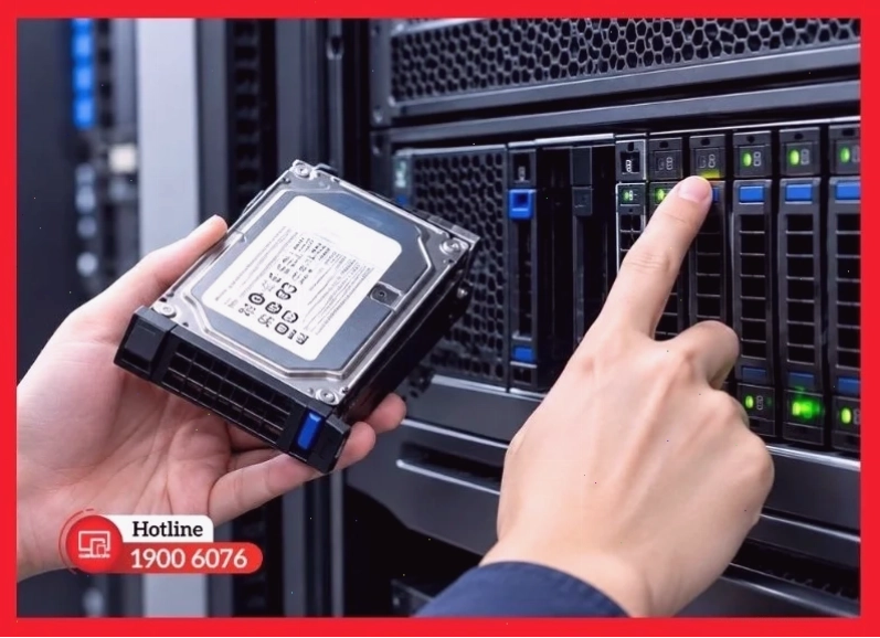 Kiểm tra trạng thái vật lý của ổ cứng để sửa lỗi non-raid disk
