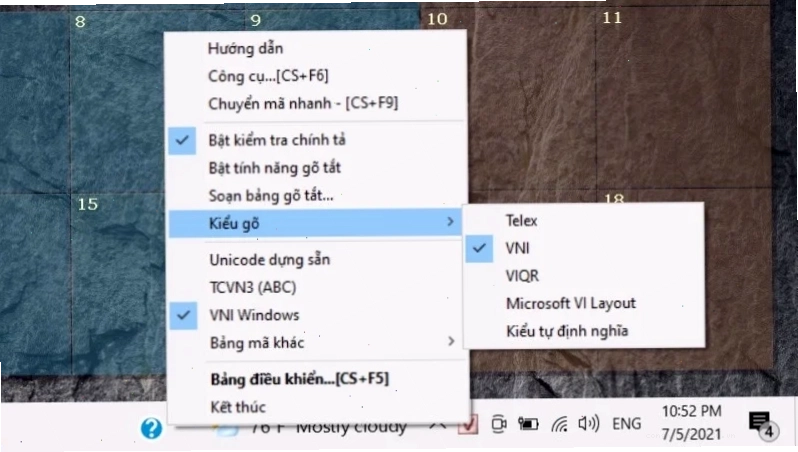 Lỗi gõ bàn phím bị loạn chữ Win 10 (03)