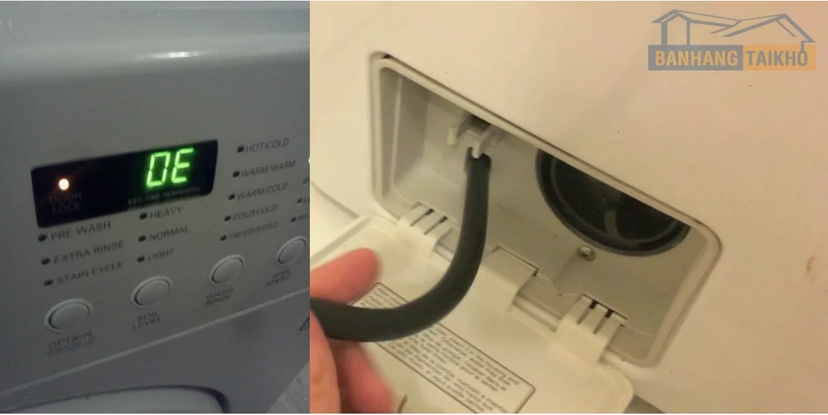 Máy giặt LG hoạt động bình thường sau khi sửa lỗi OE