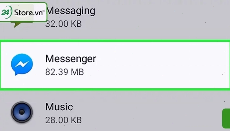 Mở quyền truy cập ảnh để sửa lỗi Messenger