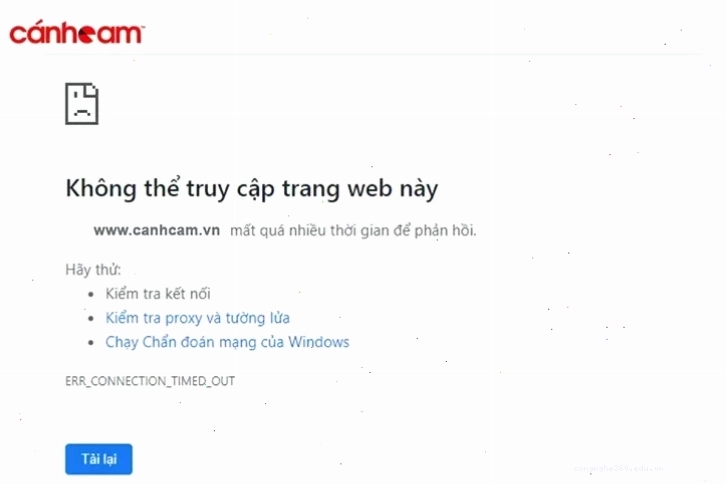 Nguyên nhân máy tính không truy cập trang web này là gì