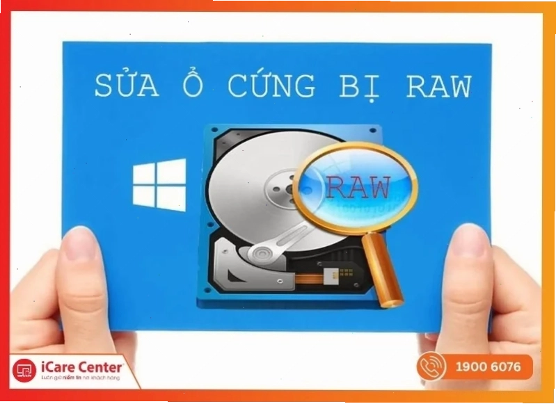 Ổ cứng bị RAW-iCare Center #1