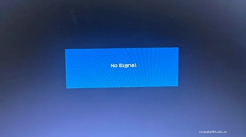 Reset BIOS để khắc phục lỗi màn hình máy tính báo no signal