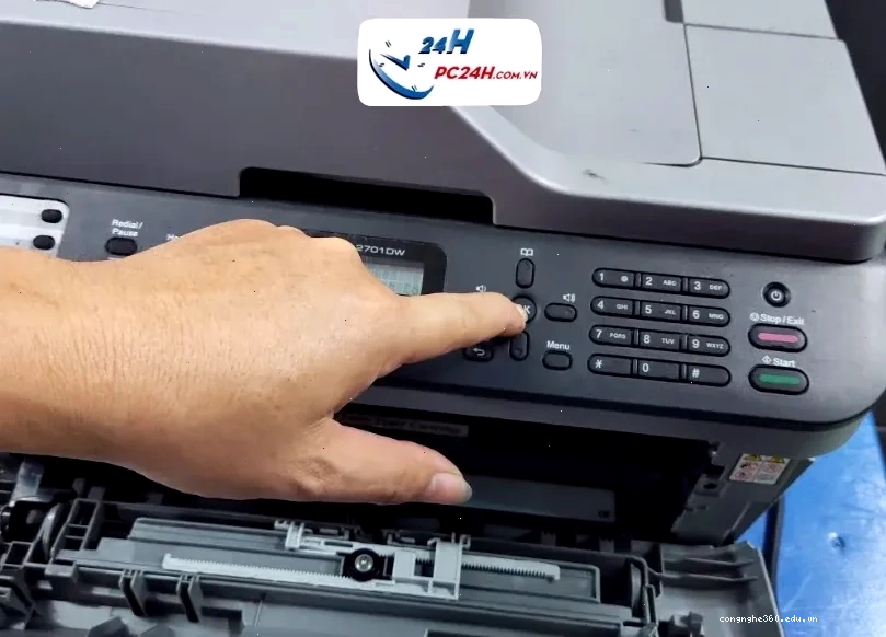 Reset máy in Brother để khắc phục lỗi toner