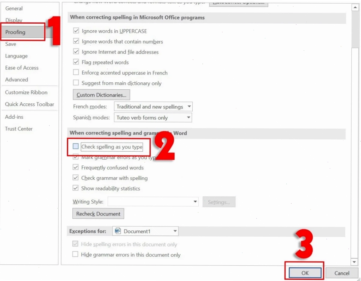 So sánh cách sửa lỗi chính tả trong Word và Google Docs