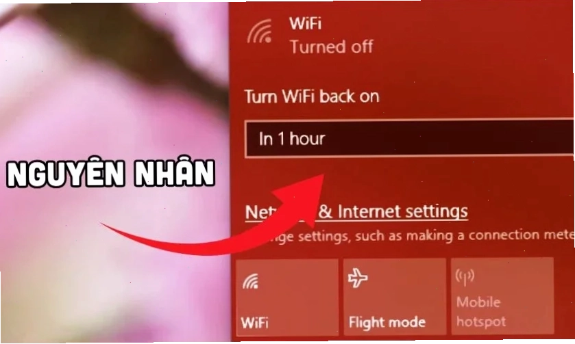 Sử dụng Network Troubleshooter để sửa lỗi Wifi