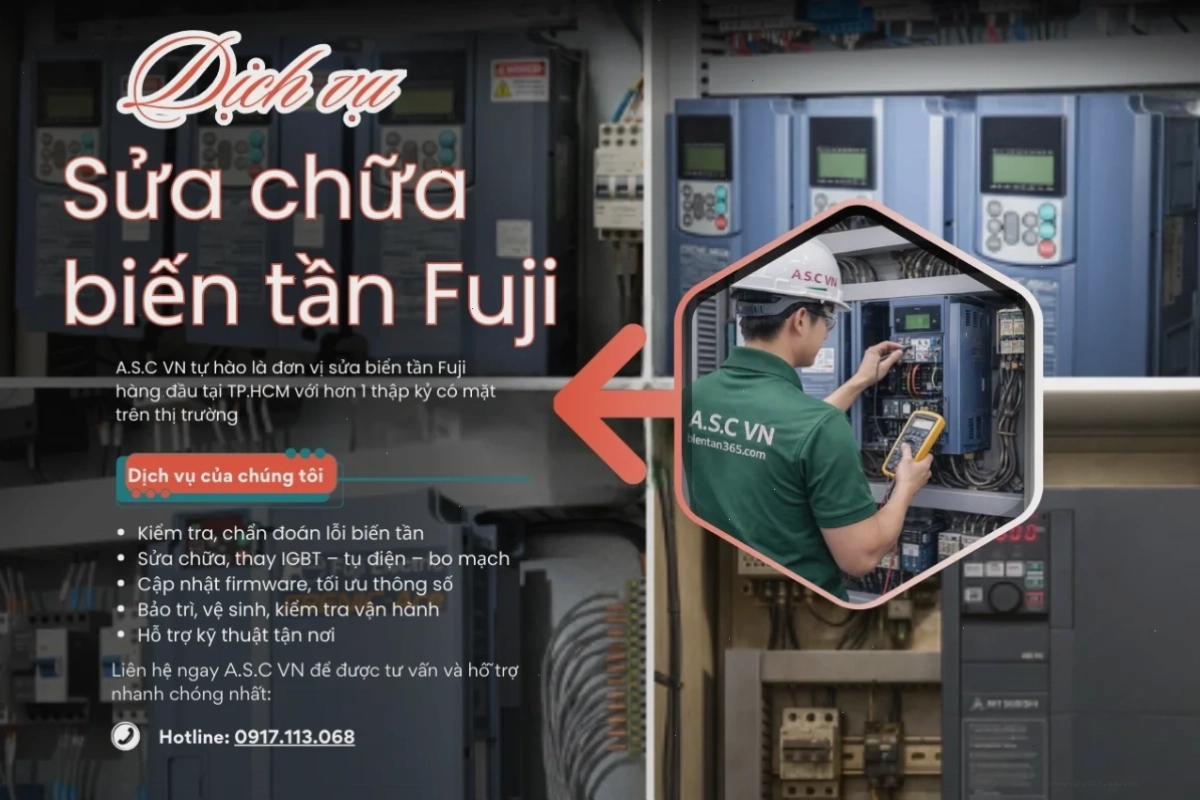 Sửa biến tần Fuji