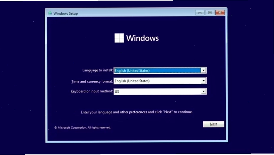 Sửa lỗi 0xc00000e Win 10 bằng USB