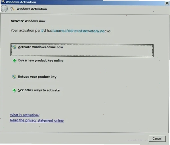 Sửa lỗi activate windows 7 và các vấn đề liên quan