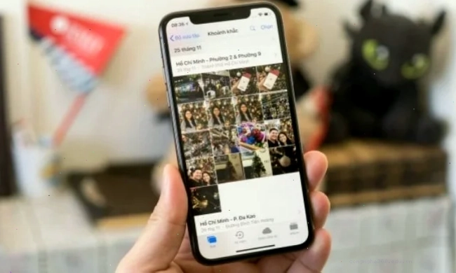 Sửa lỗi ảnh có dấu chấm than iPhone
