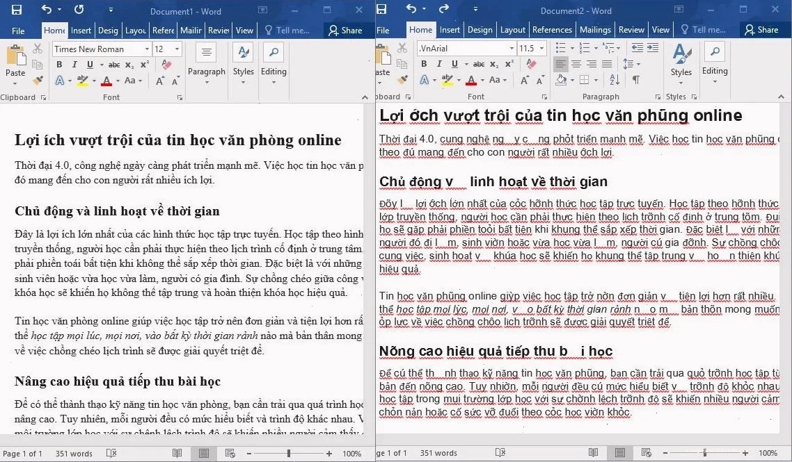 Sửa lỗi font bằng unikey với thao tác copy