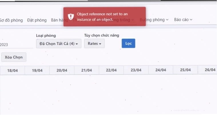 Sửa lỗi object reference not set to an instance of an object qua việc kiểm tra mảng
