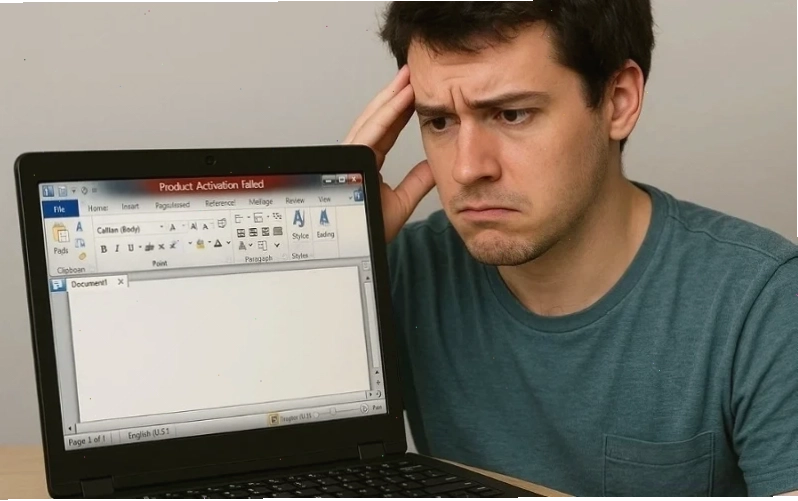 Sửa lỗi product activation failed office 2010