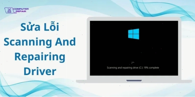 Sửa lỗi scanning and repairing drive c với phần mềm chẩn đoán ổ cứng