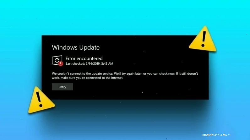 Sửa lỗi update Win 10 với công cụ Command Prompt