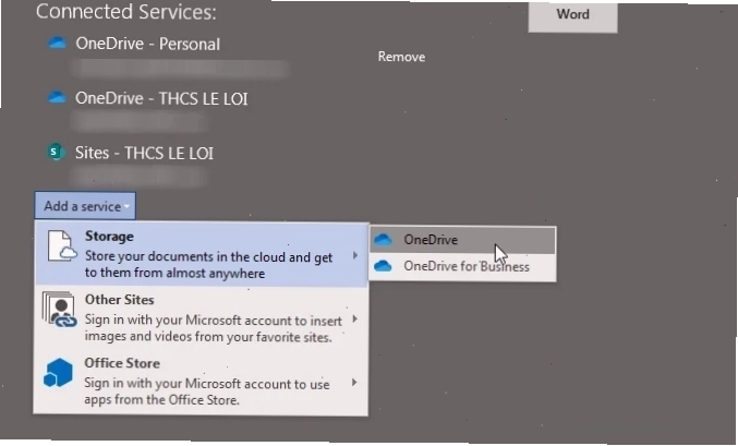Sửa lỗi upload blocked Word do xung đột tài khoản