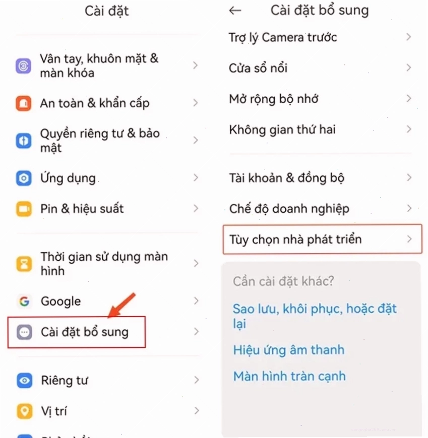 Tắt chế độ gỡ lỗi ADB trên điện thoại Android