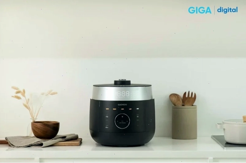 Tháo van xả áp nồi cơm điện Cuckoo để sửa lỗi E01