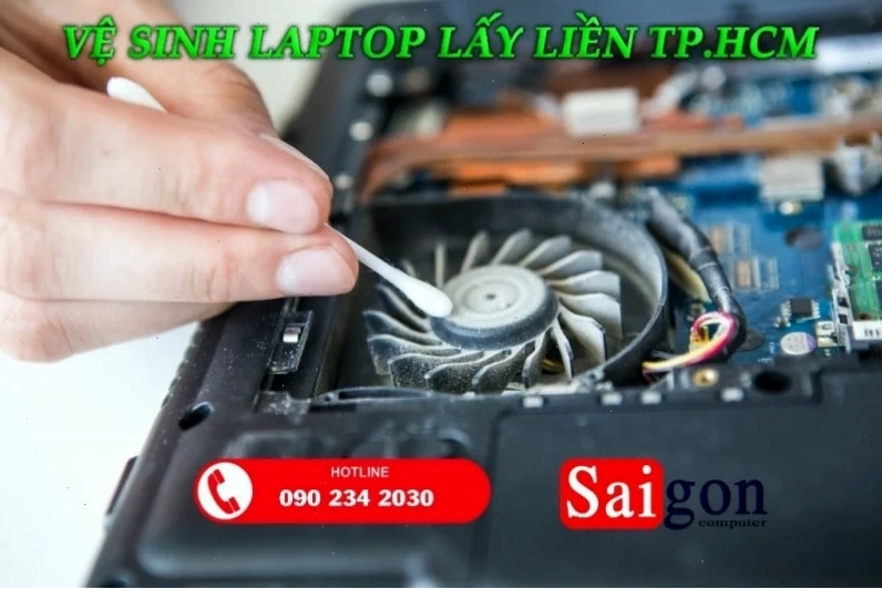 Vệ sinh máy tính lấy liền để khắc phục lỗi system fan 90b hp
