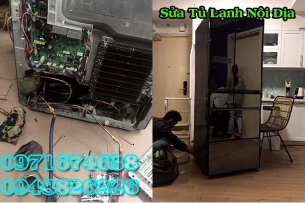 Vệ sinh tủ lạnh nội địa nhật
