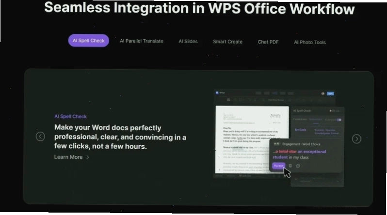 WPS AI Function tính năng hỗ trợ văn phòng