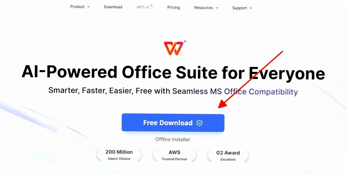 WPS Office download giao diện tải về