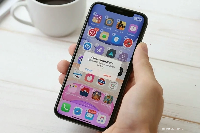 Xóa ứng dụng, dữ liệu không cần thiết để giải phóng bộ nhớ iPhone
