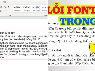 Bí Kíp Vàng: Cách Sửa File Word Bị Lỗi Chữ Cứu Vãn Công Việc Khẩn Cấp
