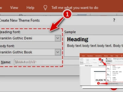 Cách sửa font chữ bị lỗi trong PowerPoint: Bí quyết cứu nguy cho bài thuyết trình