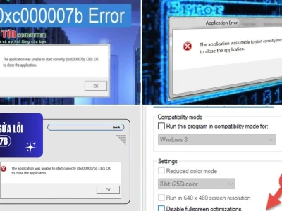Cách sửa lỗi 0xc000007b trên Win 7 hiệu quả tức thì