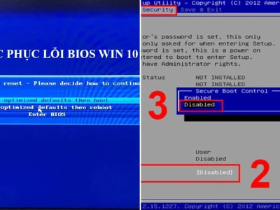 Cách sửa lỗi BIOS Win 10: Hướng dẫn khắc phục sự cố khởi động
