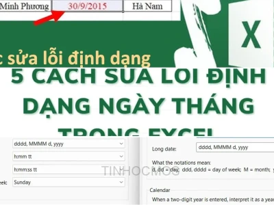 Cách sửa lỗi định dạng ngày tháng trong Excel: Bí quyết chuẩn 2026