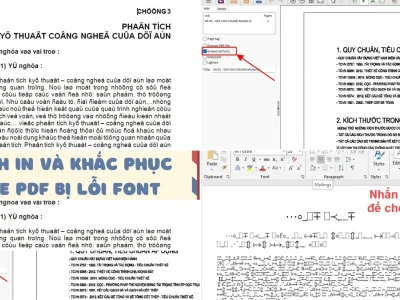 Cách sửa lỗi font chữ trong PDF: Giải pháp toàn diện cho năm 2026