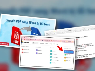 Cách Sửa Lỗi Font Khi Chuyển Từ PDF Sang Word Hiệu Quả 100%