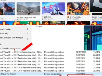 Cách Sửa Lỗi Không Vào Được Roblox Trên PC Win 10 Triệt Để