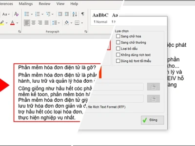 Cách sửa lỗi phông chữ trên máy tính Word Nhanh chóng Hiệu quả