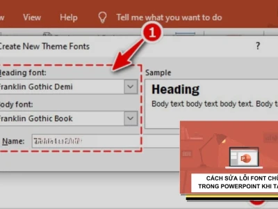 Cách sửa lỗi phông chữ trong Powerpoint trên điện thoại: Lầm tưởng cần bóc trần