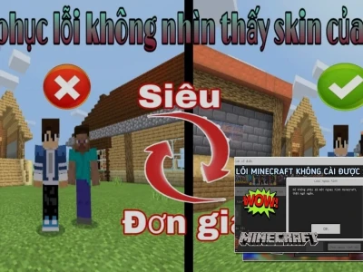 Cách sửa lỗi Skin Minecraft: Bí mật Mojang và các thủ thuật PC, PE