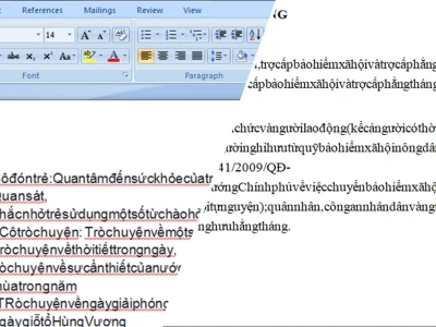 Cách sửa lỗi văn bản bị dính chữ trong Word: Bí quyết dân văn phòng