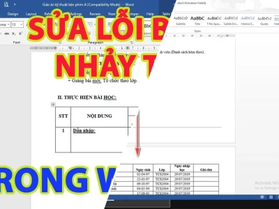 Cách Sửa Lỗi Văn Bản Bị Nhảy Trang Trong Word: Giải Mã Mọi Nguyên Nhân
