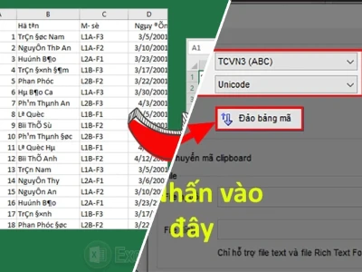 Cách sửa phông chữ bị lỗi trong Excel Nhanh và Hiệu Quả