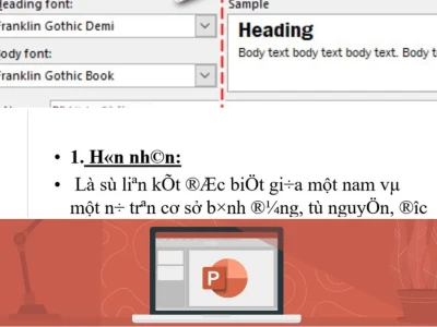 Cách sửa phông chữ bị lỗi trong PowerPoint: Giải mã nguyên nhân và khắc phục tức thì