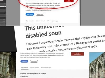 Cảnh báo "This Unlicensed Adobe App Will Be Disabled Soon": Giải pháp đột phá năm 2026