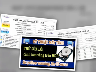 Chẩn đoán và khắc phục lỗi C5 C6 ổ cứng: Góc nhìn đa chiều 2026