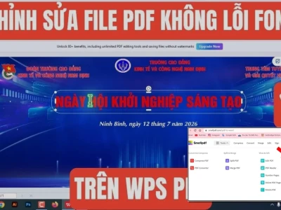 Chỉnh Sửa File PDF Không Lỗi Font: Bí Kíp Cứu Vãn Tài Liệu 2026