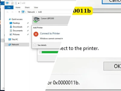 File sửa lỗi 0x00011b: Bí ẩn đằng sau lỗi kết nối máy in Windows
